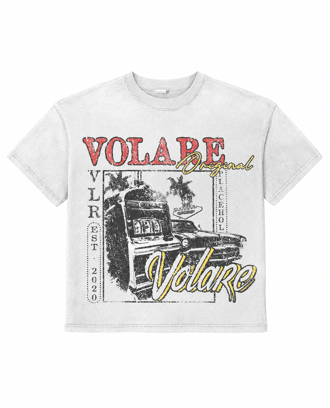 Volare Casino Tee Red